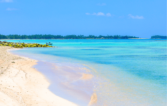 Playa en Tuvalu