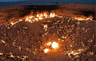 Puerta al infierno de Darvaza, Turkmenistán