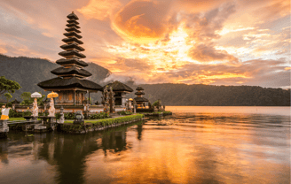 Templo Pura Ulun Danu Bratan, Bali, Indonesia