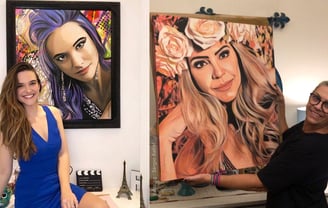Rostos Personalizados: A Singularidade de Cada Cliente Refletida na Arte de Sergio Astral.