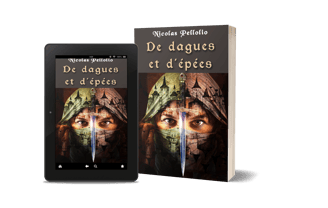 Mockup De Dague et d'épées - Romans d'aventures - Nicolas Pellolio