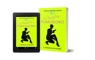 Mockup La famille Pomodoro tome 1 - Romans d'aventures - Nicolas Pellolio