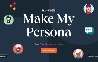 HubSpot's Make My Persona tool