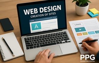 ilustração web design