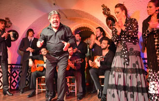 Flamenco show in Barcelona, Spain