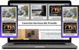 Custom concrete texas dynamic view