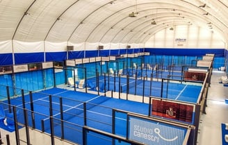 Add padel courts to your enterprise and foster team spirit whilst promoting wellbeing