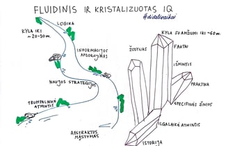 fluidinis ir kristalizuotas IQ