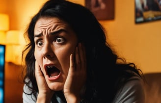 femme, télé, programmes anxiogènes