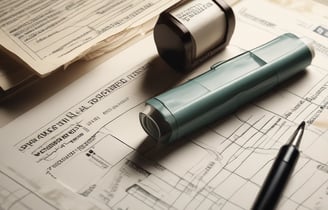 a pen and a pen on a table