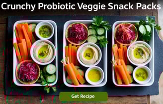 Snack Veggie carrots, hummus and cucumber