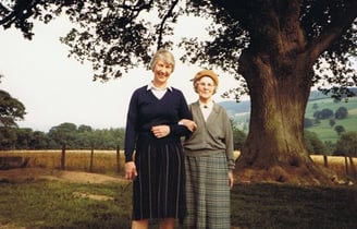 Grandma and Auntie Mirry