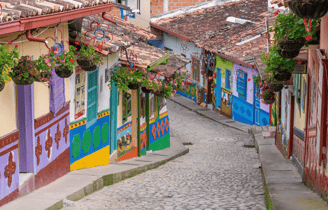 Guatape en Antioquia, Colombia