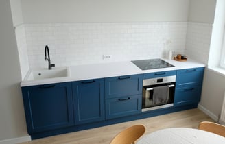 Straight Indian Kitchen Design