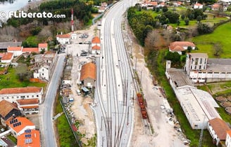 Estação de Santa Comba Dão Linha da Beira Alta