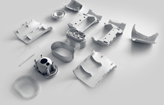 a variety of different types of metal parts