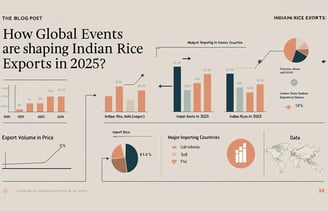 Indian rice export trends 2025