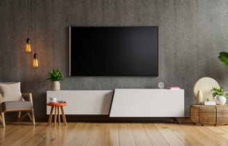 PVC Wall Panel TV Unit