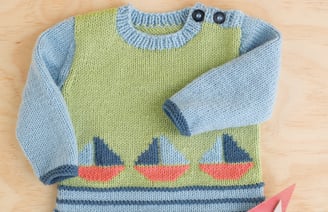 Boat Sweater - Patons (ACS)
