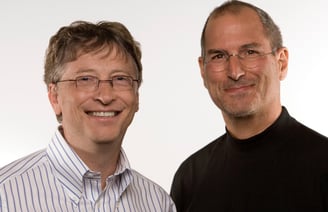 bill gates y steve jobs