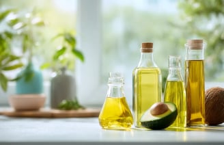 a variety of different types of oils and oils