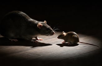 rat et souris à saint médard