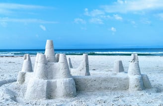 sandcastle photo on Siesta Key