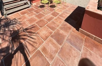 terre cuite extérieur rustique