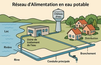 Alimentation eau potable