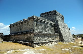 Tulum, Mexico - Tulum National Park, Mayan ruins