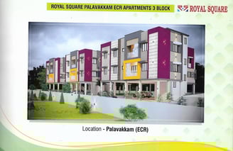 royal square  royal square palavakkam ecr apartments 3 block