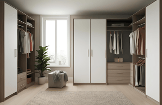 Wardrobe Design for Corners