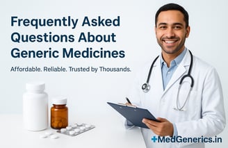 Frequently Asked Questions About Generic Medicines - Medgenerics