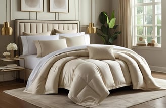 Luxurious Bedding for a Hotel-Like Feel