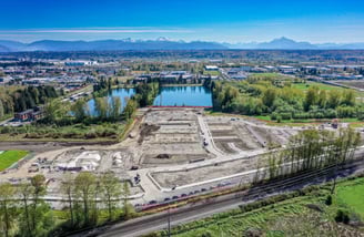 Hummingbird Crossing Development in progress to build new town homes in Marysville WA.