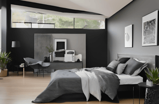 Black and Grey for Bold Move
