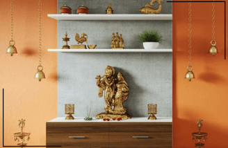 Open Mandir Design