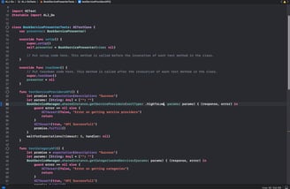 go autopoint case study efficient networking, xcode, unit tests