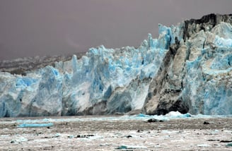 Hubbard Glacier in Alaska