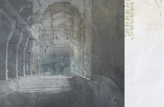 temple of echoes in fog showing the heavy and echoing pattern of legacy burdens