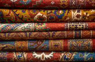 colorful carpets of high quatlity material