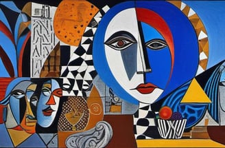 O Cubismo nasceu no início do século XX, liderado por figuras icônicas como Pablo Picasso