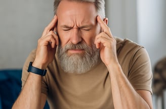 Visual guide showing common stroke symptoms and warning signs like facial drooping, arm weakness