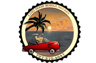 Lori Dood Mobile Notary Logo