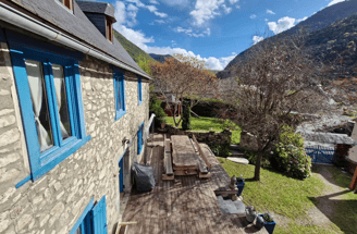 vue jardin - maison la Flambee - chambres d'hotes