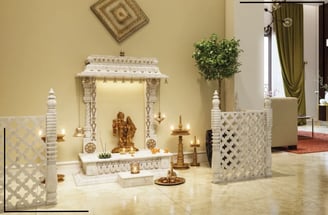 Minimalist Mandir Design