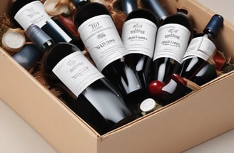 person holding white and red gift box