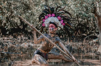 imagem de uma cultura indigena