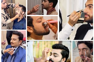 Groom Makeup by best makeup artist