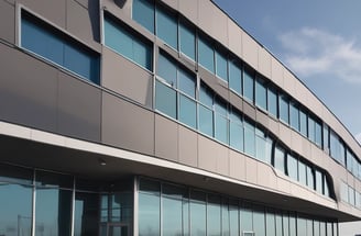 A group of four men in business attire are gathered around a table, examining documents laid out in front of them. They appear to be engaged in a discussion or meeting, with focused expressions and attentive body language.